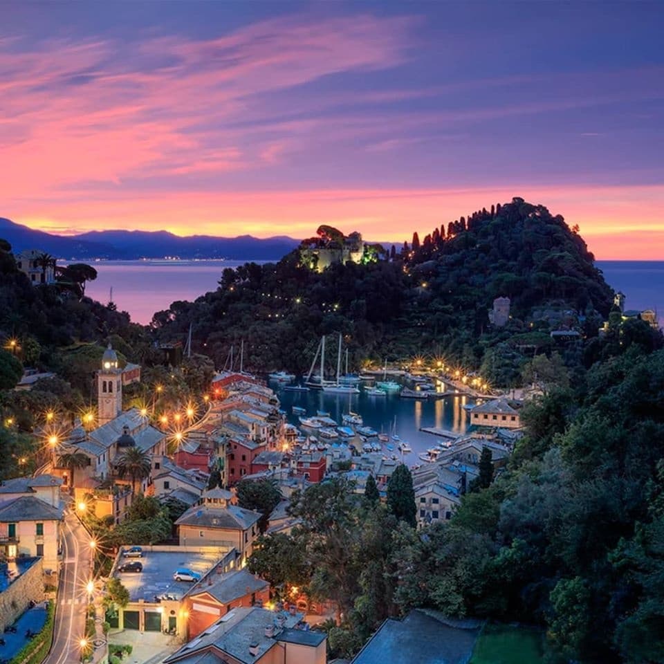 Sunset Boat Cruise in Portofino with Bologna Tour