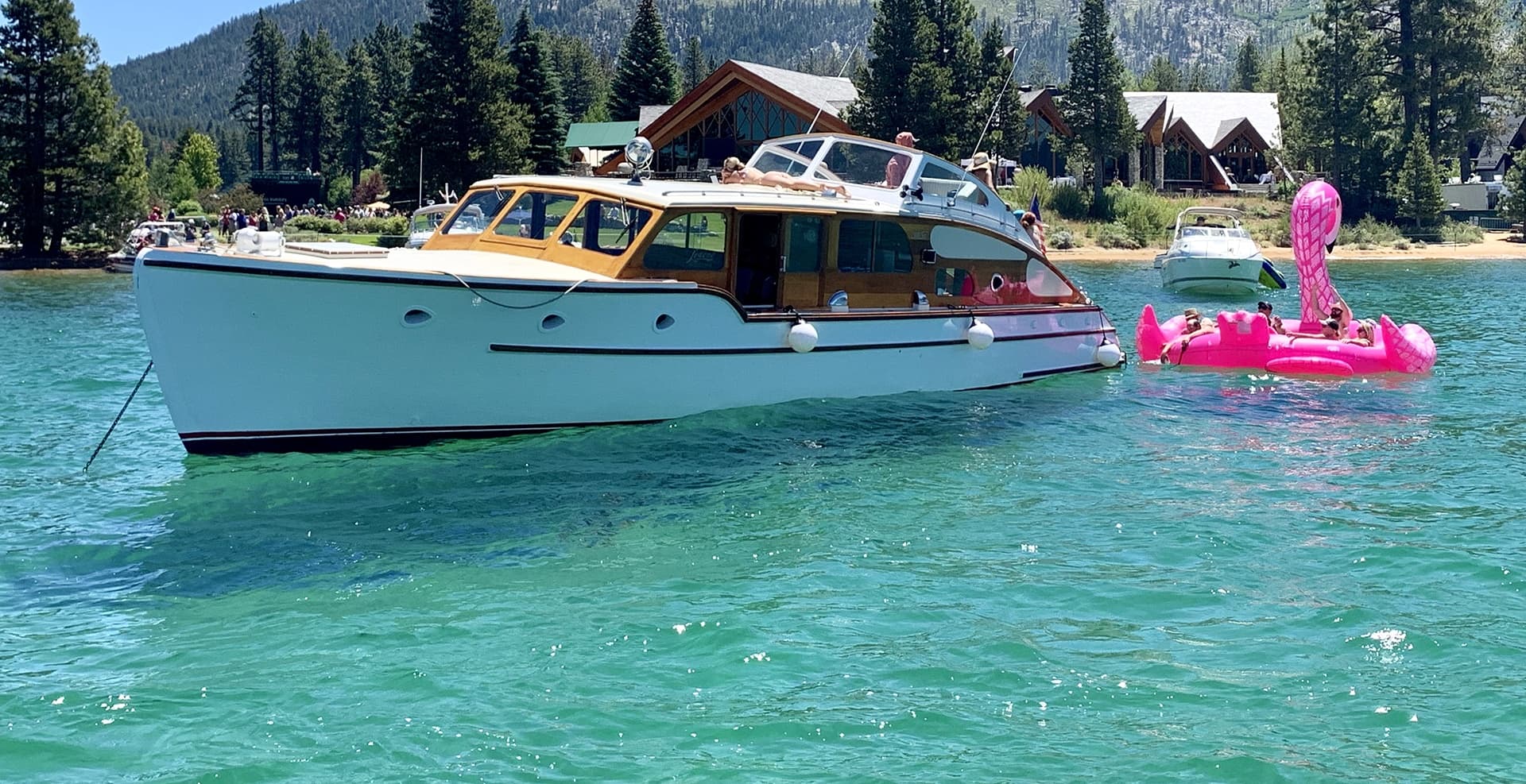 Private Yacht Charter on Legend with Tahoe Yacht Cruises in South Lake Tahoe