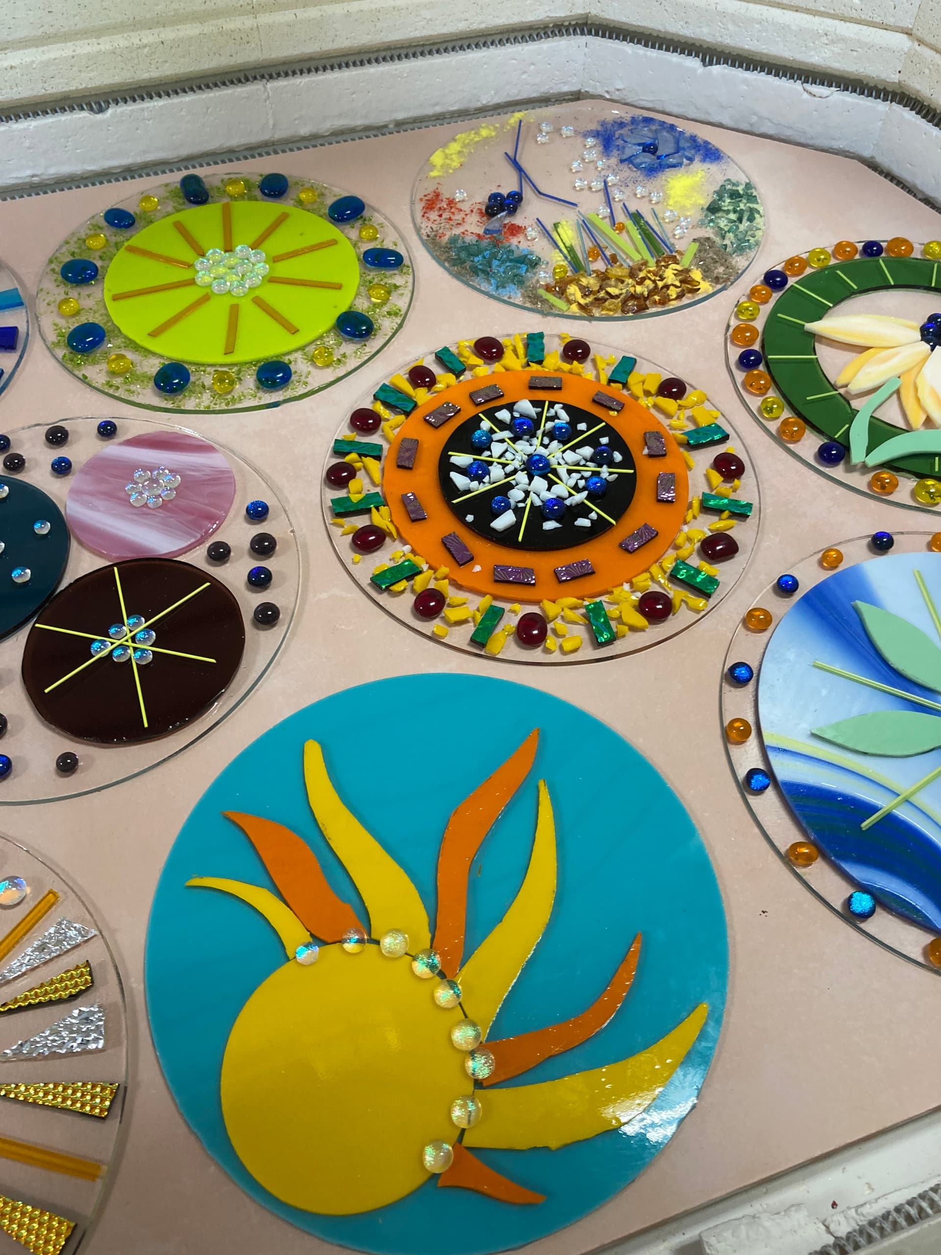 Cut Perfect Circles: One-Day Glass Fusing Workshop with Cortney Boyd in Denver