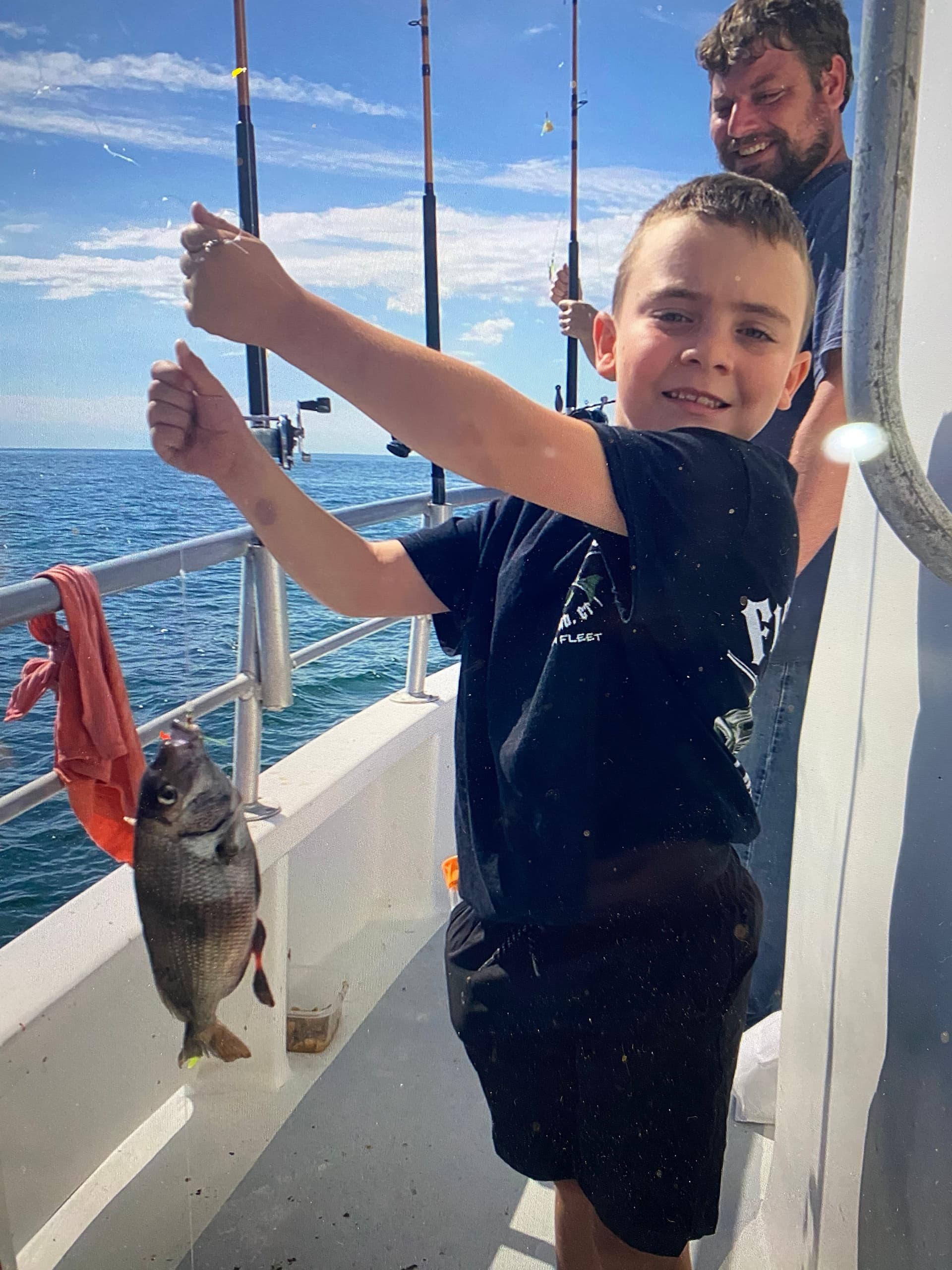 Open Boat Fishing Adventure for Kids in Waterford, CT