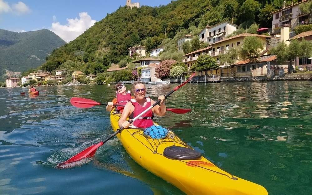 Water-Activities with Bergamo XP: Kayak Monte Isola