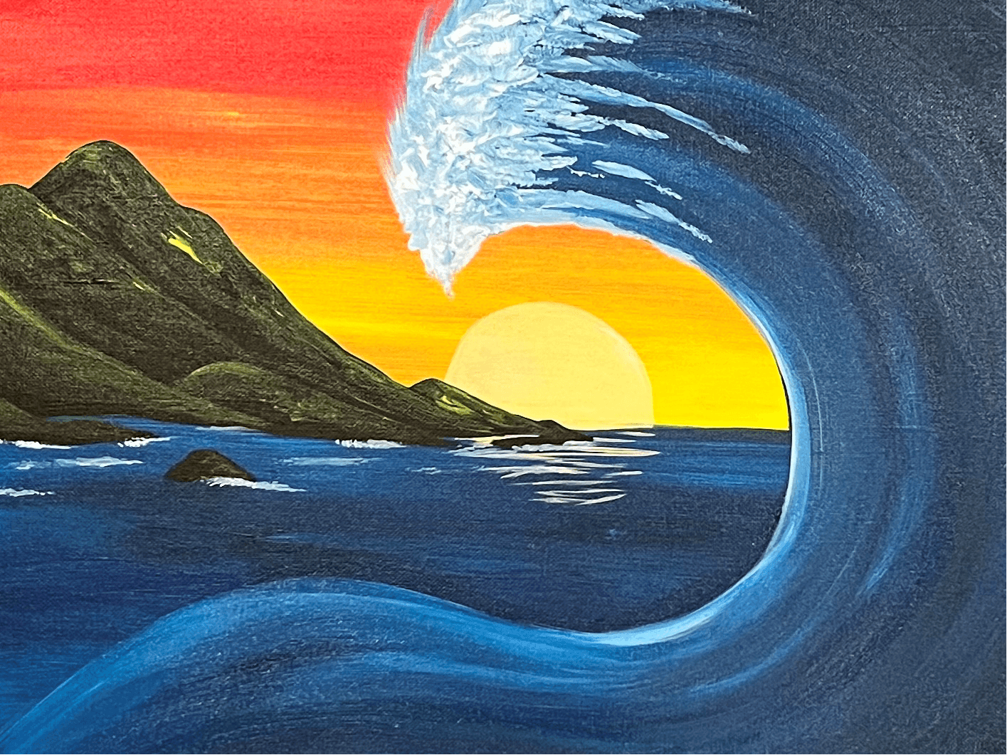 Paint, Pour, and Party in Makawao: BYOB Island Art Class at Vida