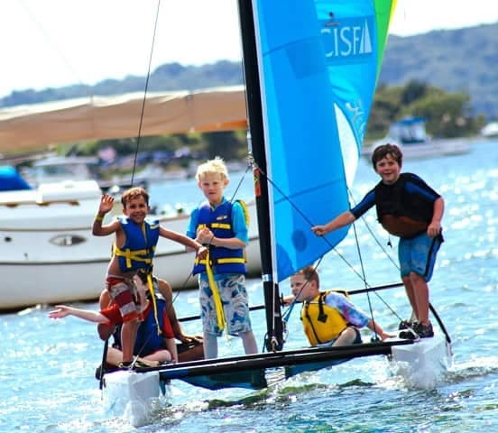 Family Fridays: Private Two-Hour Keelboat Lessons on Narragansett Bay