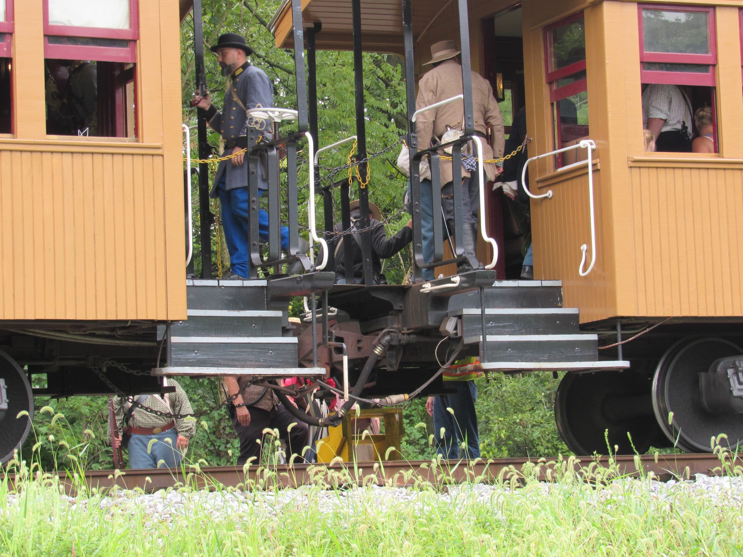 The Great Northern Central Train Raid in New Freedom, PA