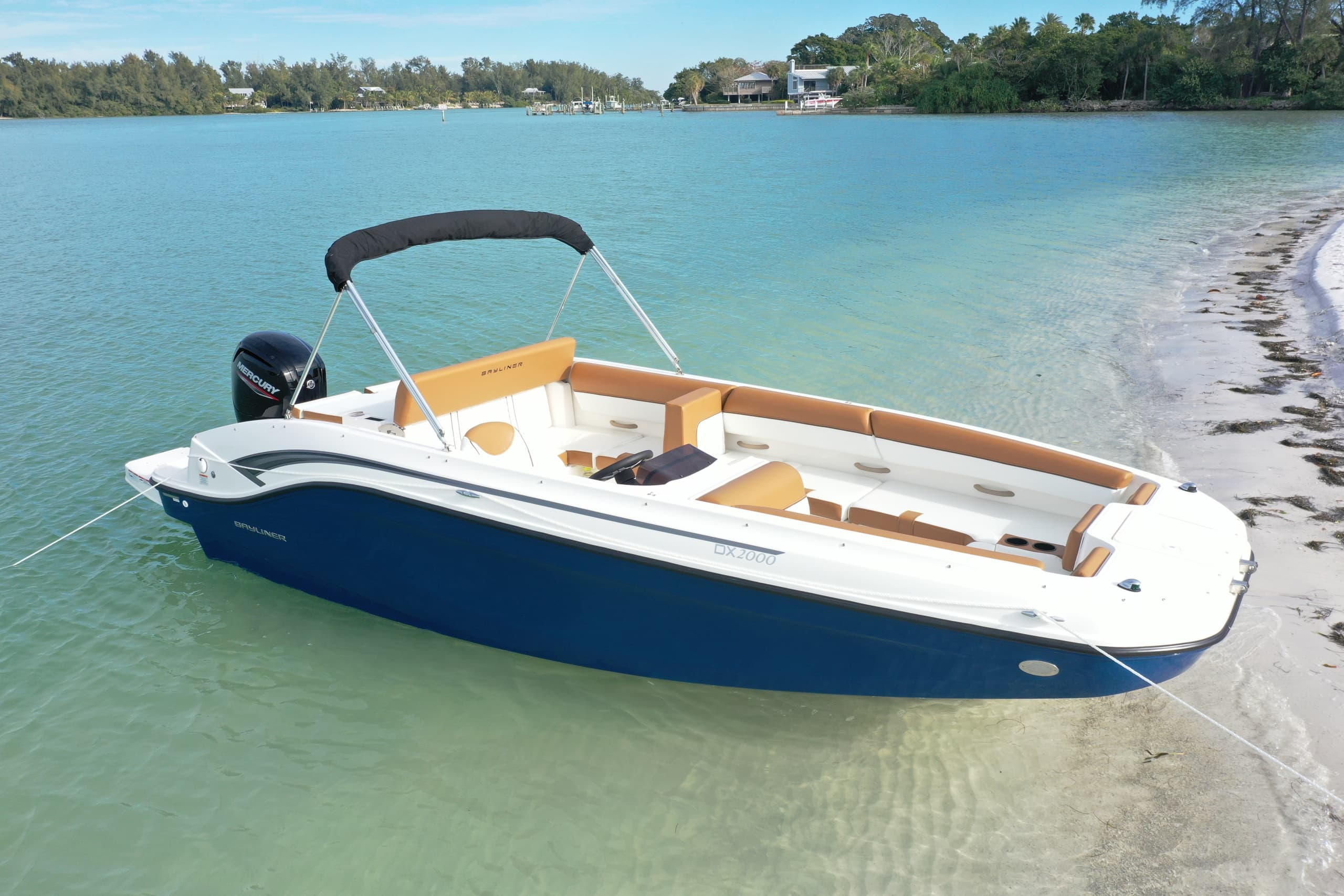 Explore Anna Maria Island on a 2022 Bayliner DX2000