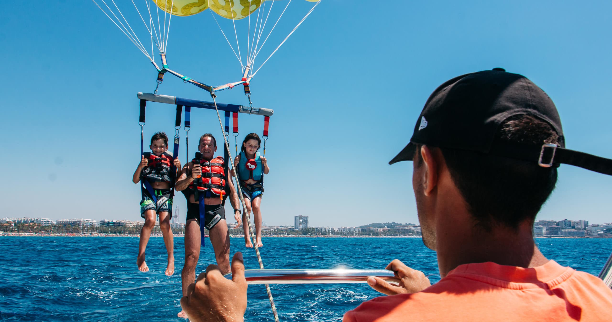 Water Activities: Parasailing at Nautic Parc Costa Daurada I Terres De L’Ebre