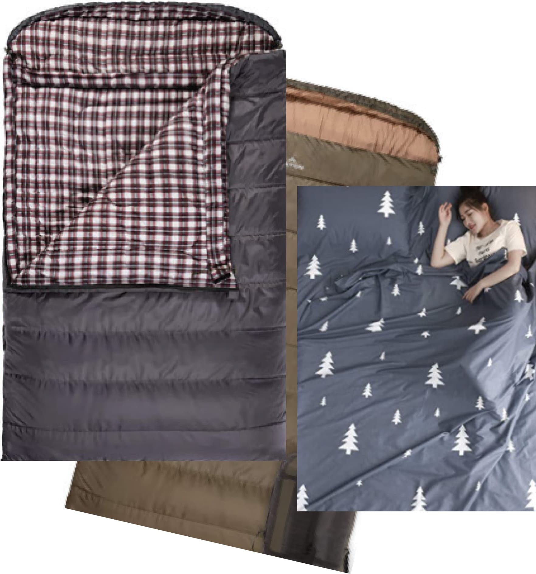 Queen Sleeping Bag Rentals at Enchanted Forest XC