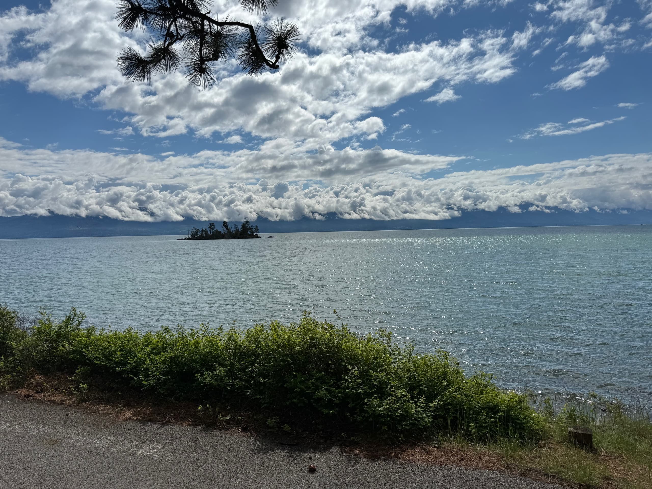 Whitefish Lake Evening Kayak Tour: Paddle to the Whitefish River Mouth with Glacier Views