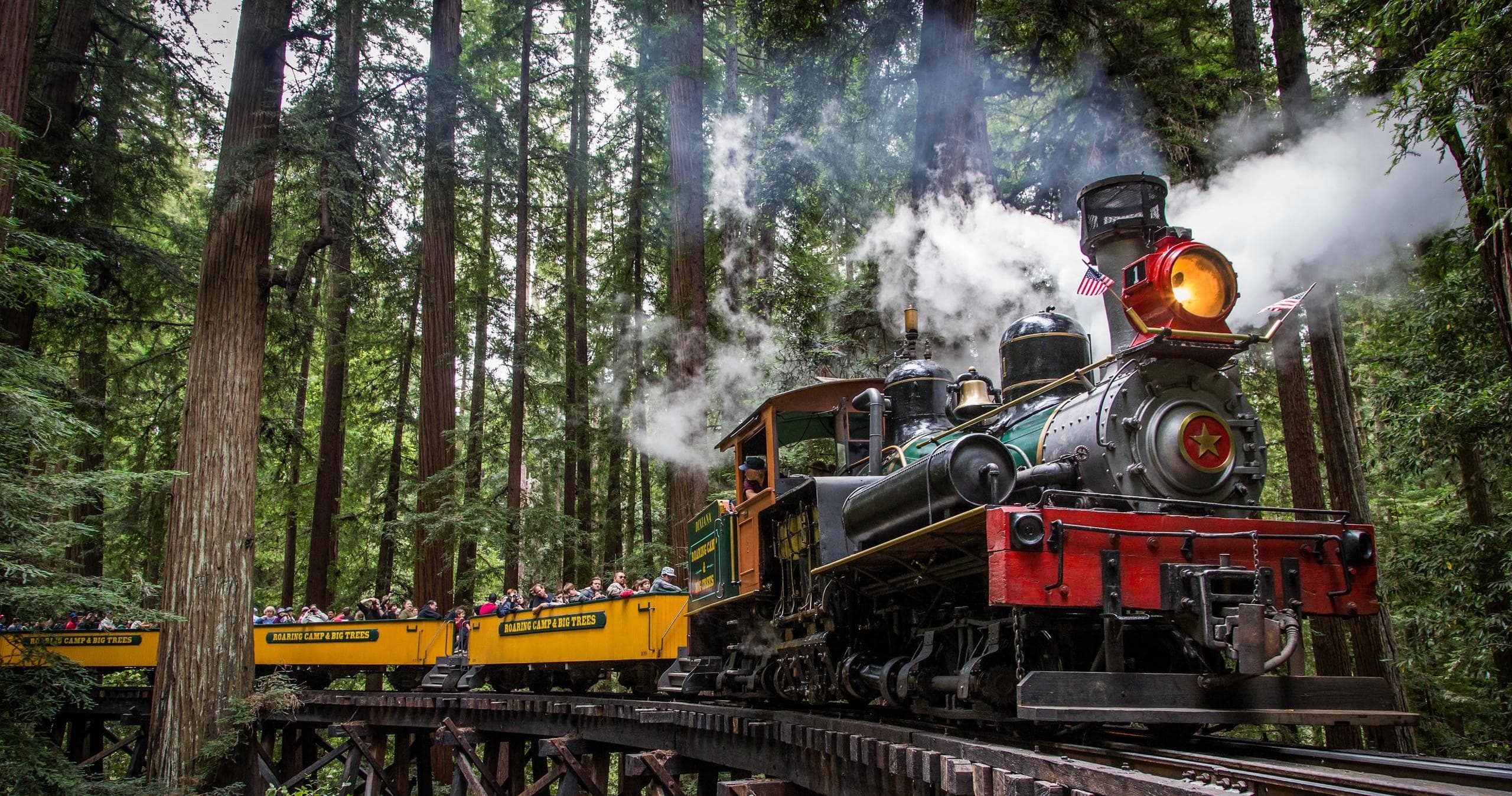 Railway Adventure with Roaring Camp Railroads in Santa Cruz