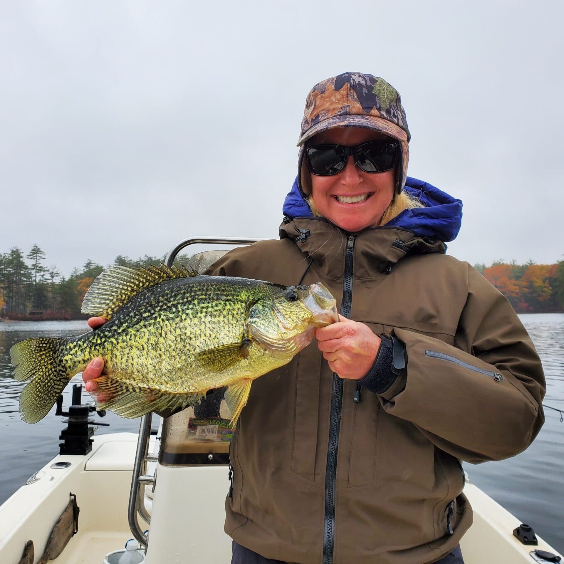 Hooking Trophies: Fall Black Crappie Fishing on Lake Winnipesaukee photo 2