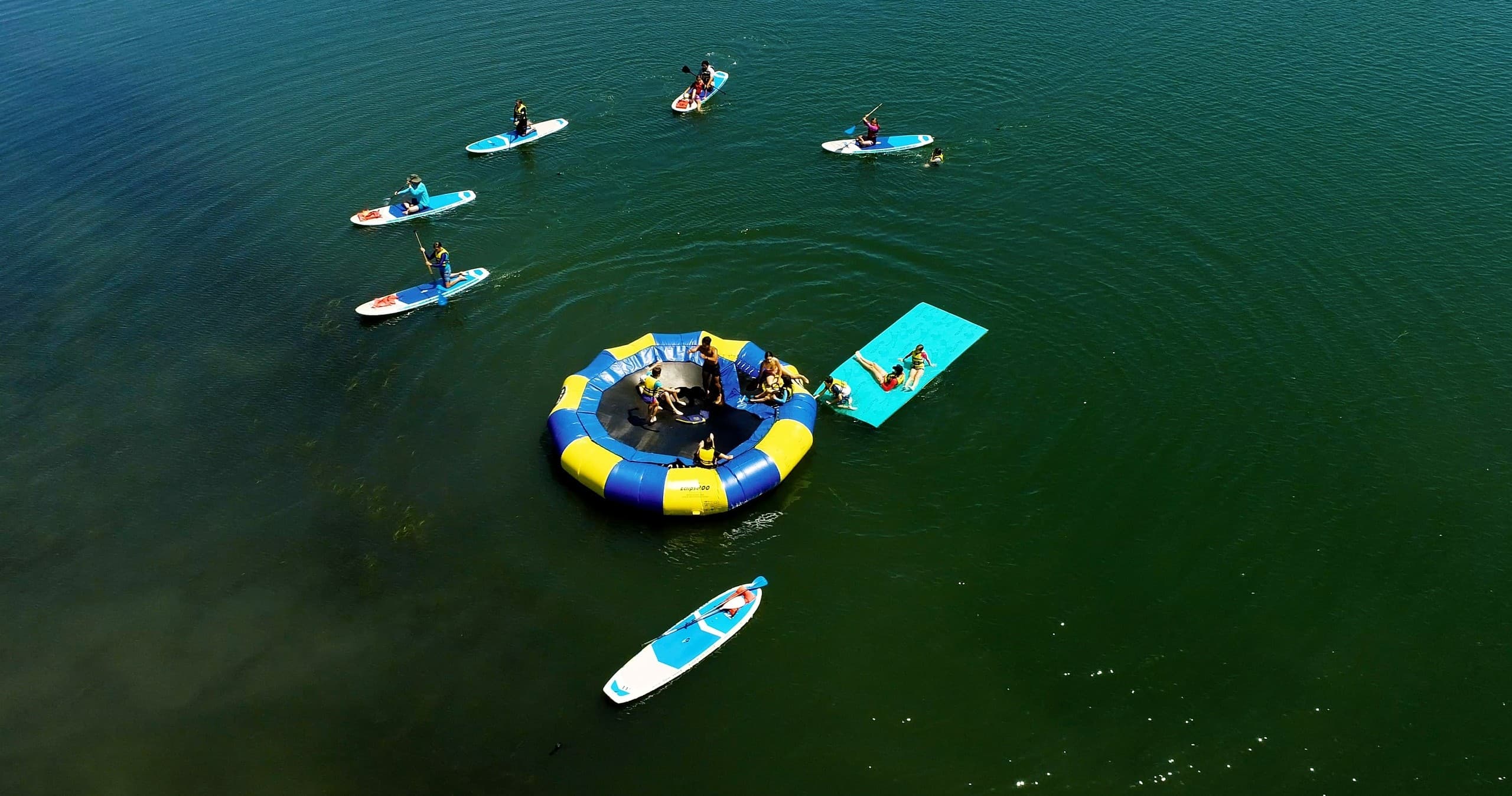 Aqua Jump 20 Water Trampoline Rentals in San Diego
