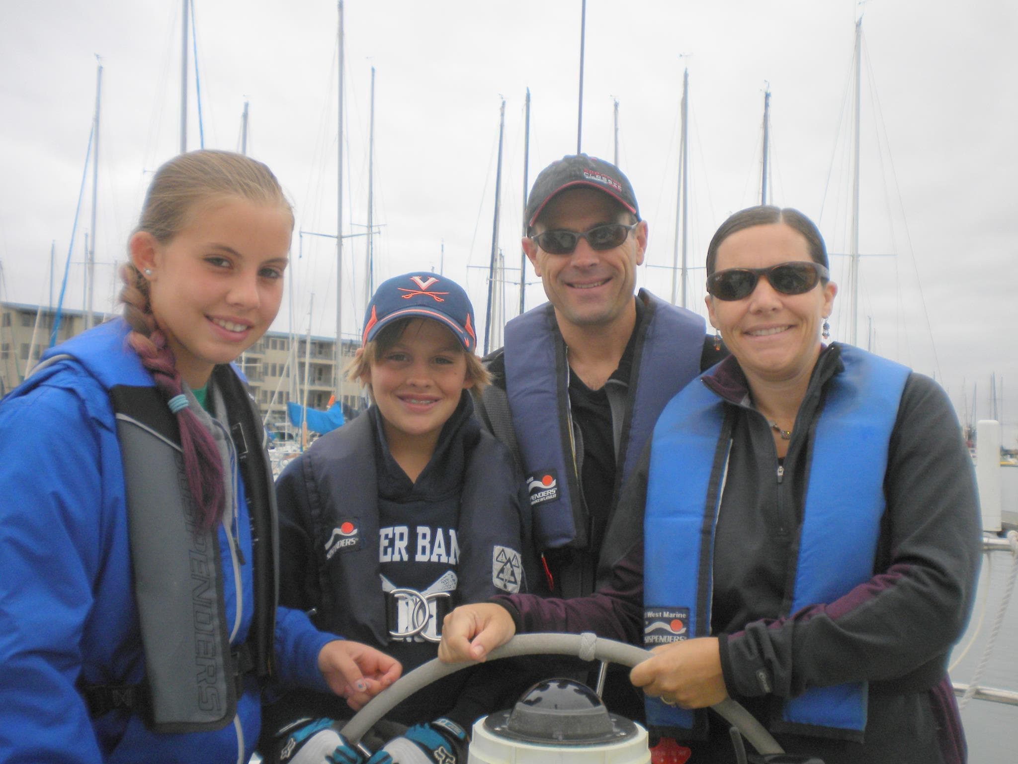 Sailing in Oakland, California