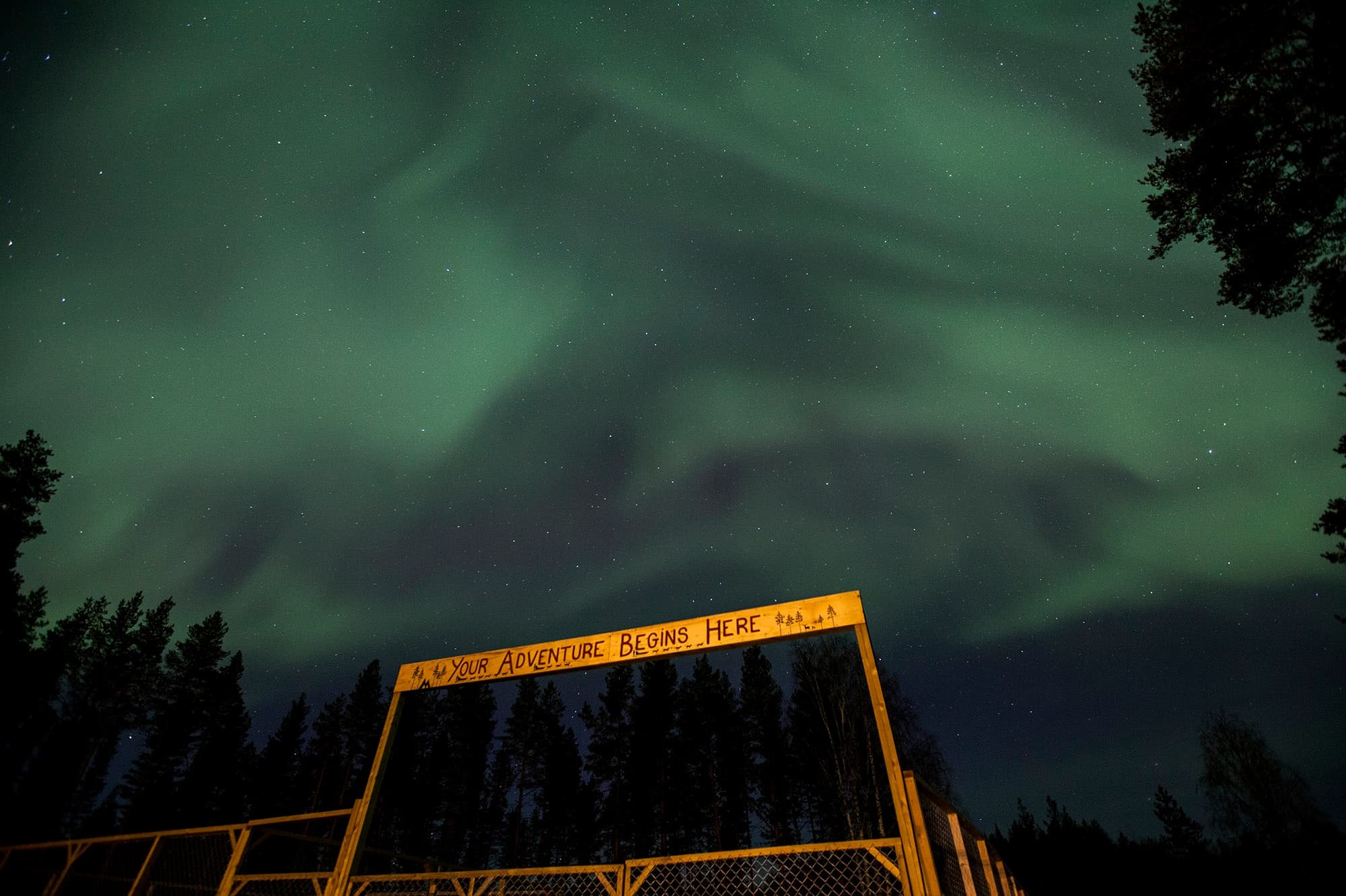 Autumn Aurora Adventure by Wild Lapland in Lycksele