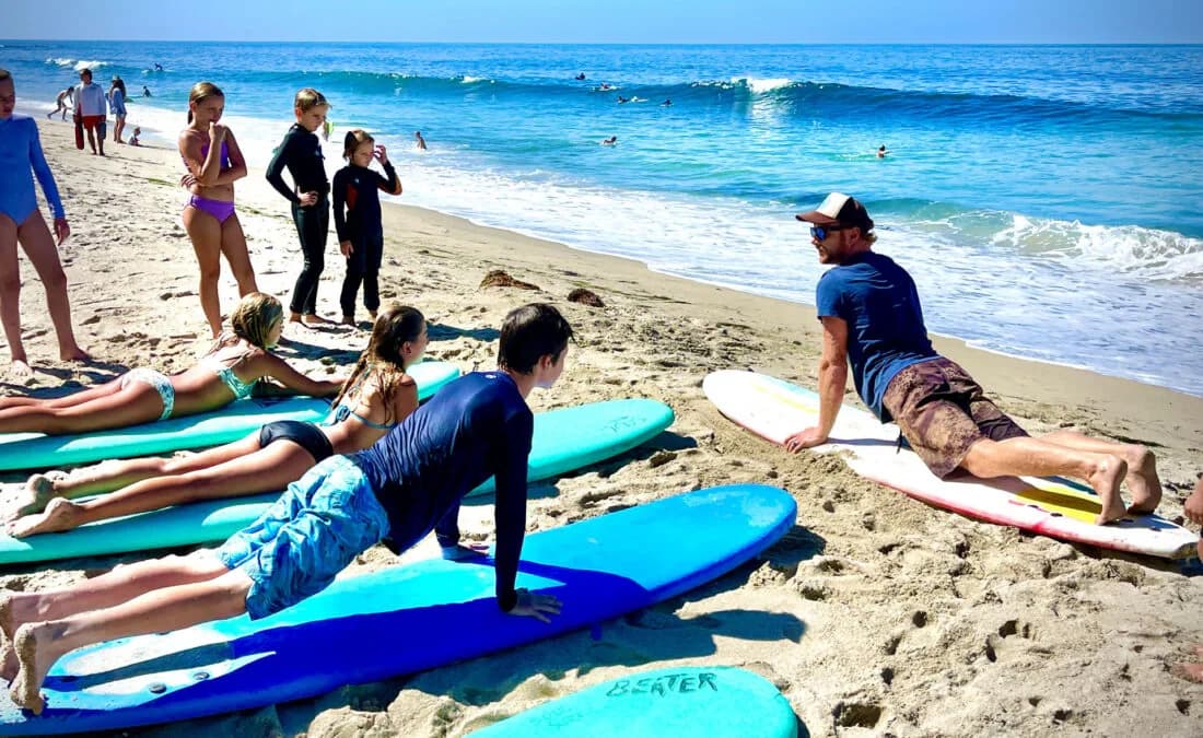 Catch Waves Together: Group Surf Lessons in Laguna Beach