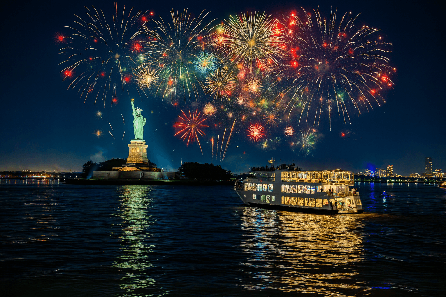 Water Activities & Yacht Charter: New Year's Eve with Eterntity in NYC
