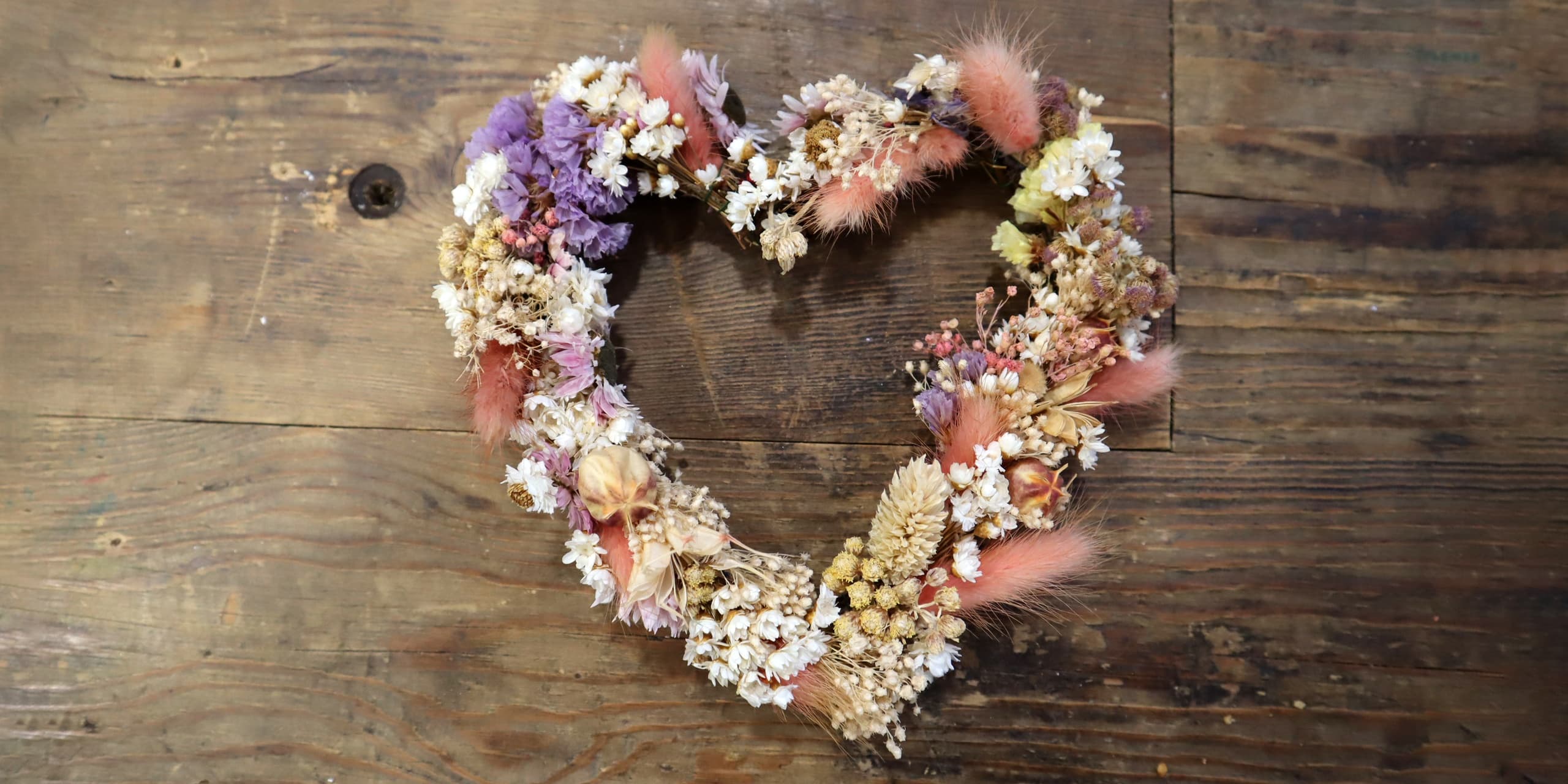 Valentine's Heart Wreath Workshop at Debbie Bryan in Nottingham City Centre photo 4