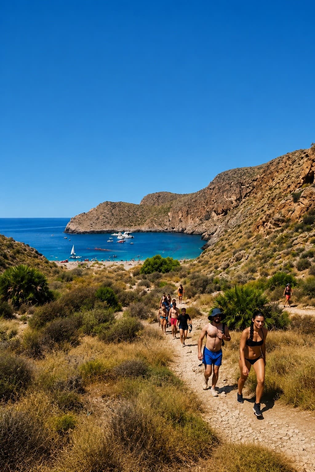Coastal Hike and Kayak from La Azohía to Cala Cerrada