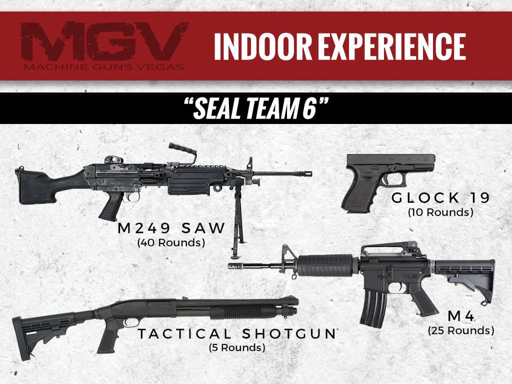 SEAL TEAM 6 Shooting Experience in Las Vegas