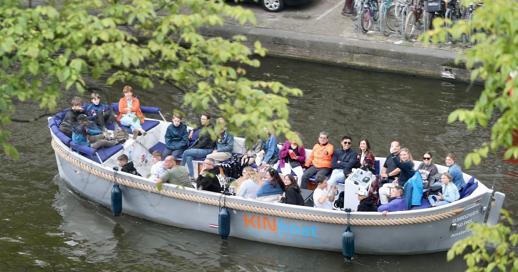 Waterway Journeys with KINboat in Amsterdam