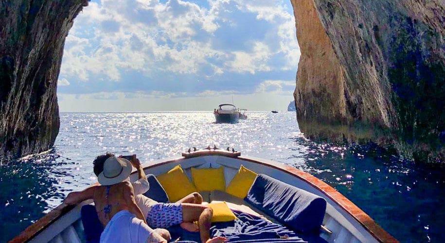 Capri Private Boat Tour by Bologna Tour in Naples