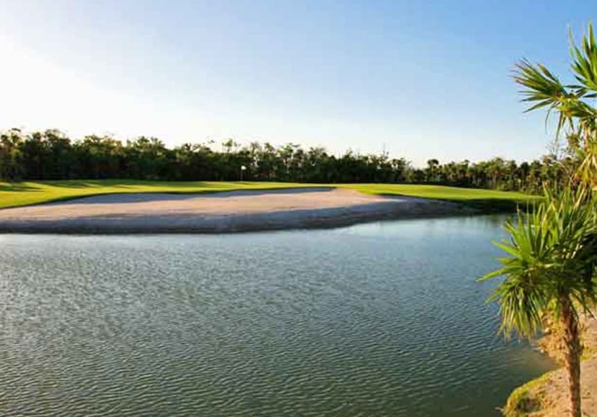 Golf & Sunset at Playa Mujeres Golf Course by Upgrade Vacations