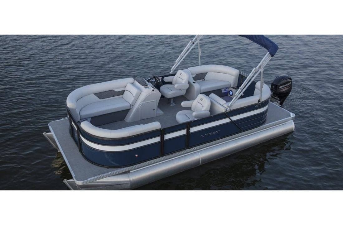 12 Passenger Crest Pontoon Adventure in Leland, MI
