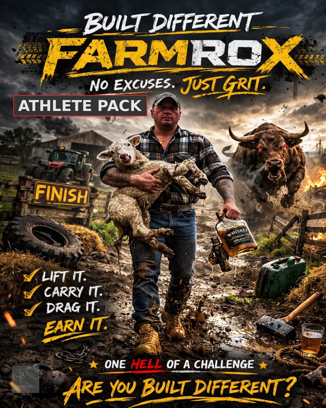 FarmRox Special Event: Hardcore Farm Obstacle Course Near Whitecairns