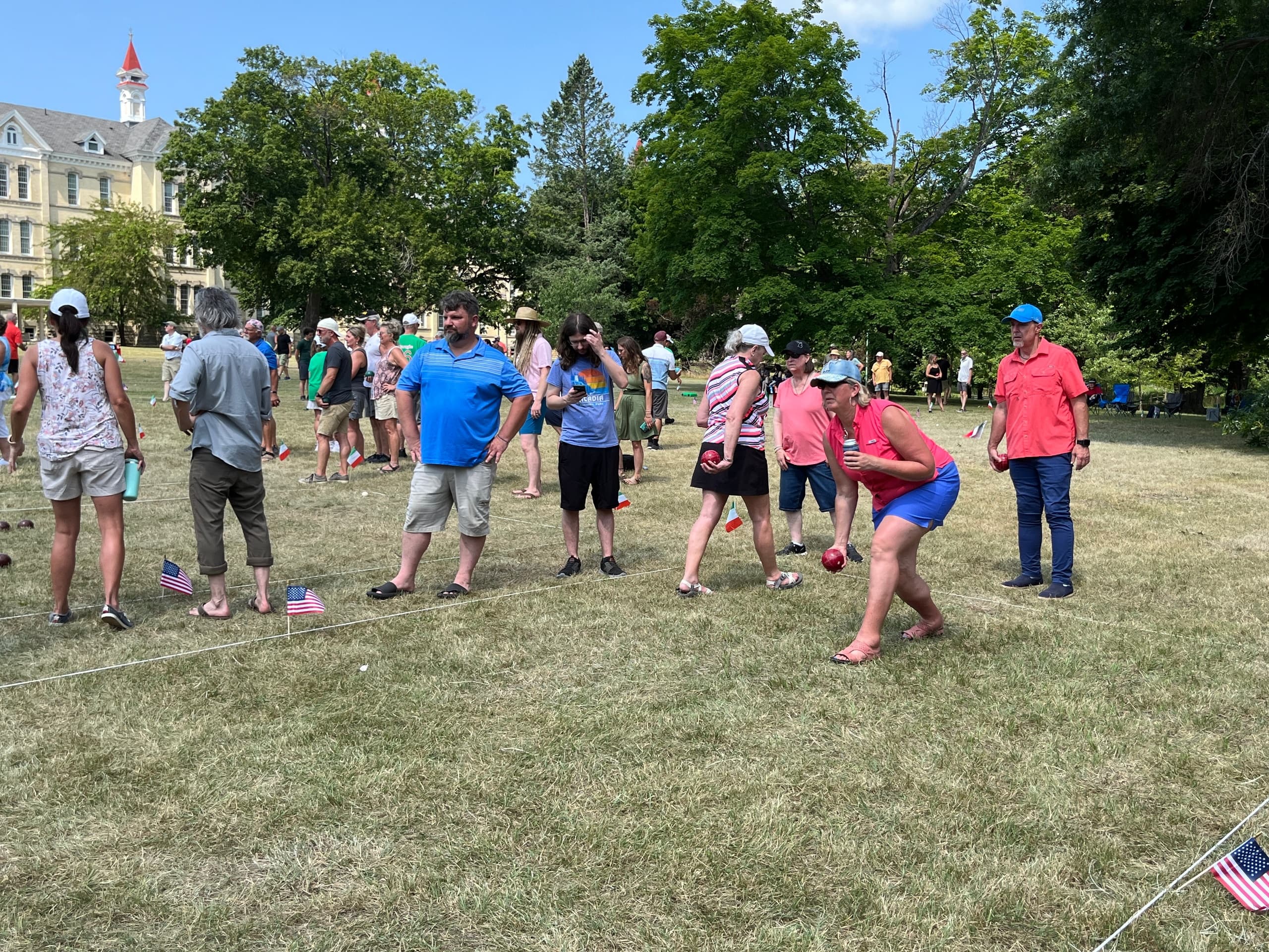 Torneo di Bocce in Traverse City, Michigan