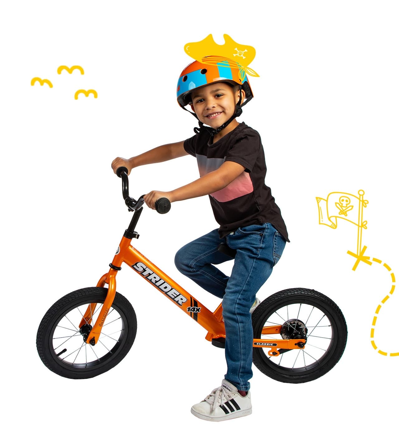 Mastering the Transition: How the 14'' Strider Bike Sets Young Riders Up for Success