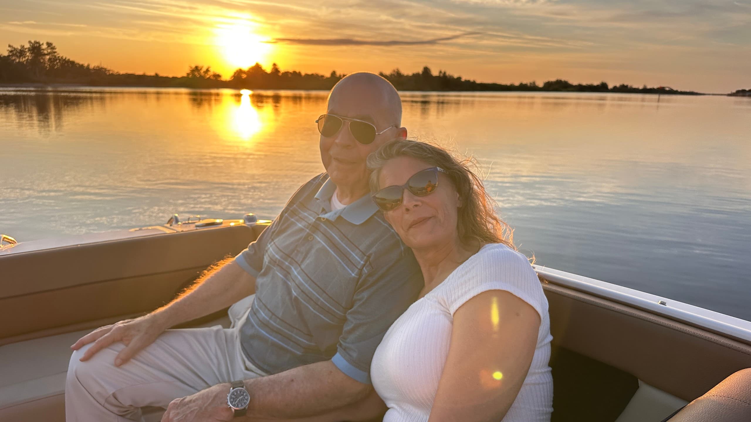 Private Champagne Sunset Cruise on the Halifax River | Daytona Beach Boat Charter photo 3