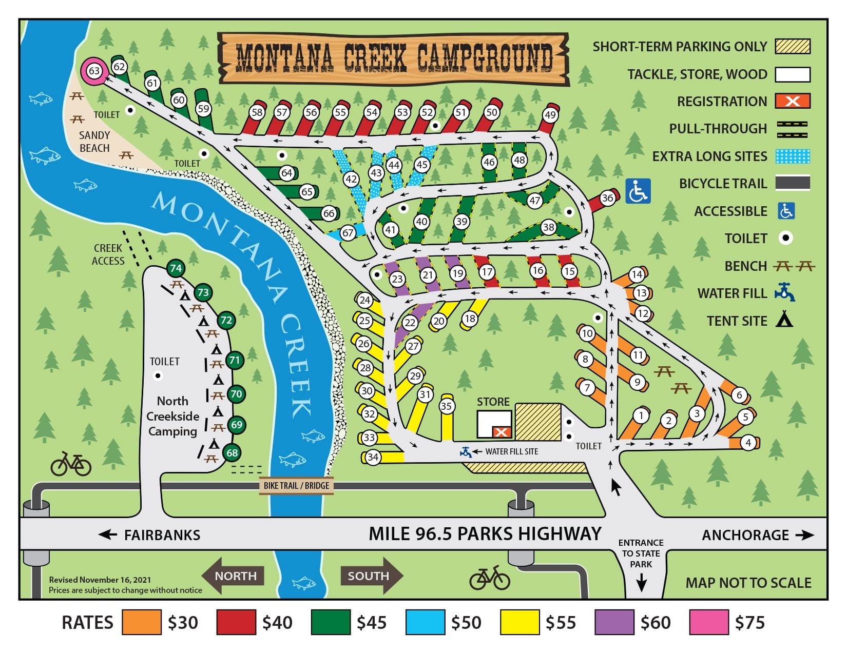 Land Adventures at Montana Creek Campground