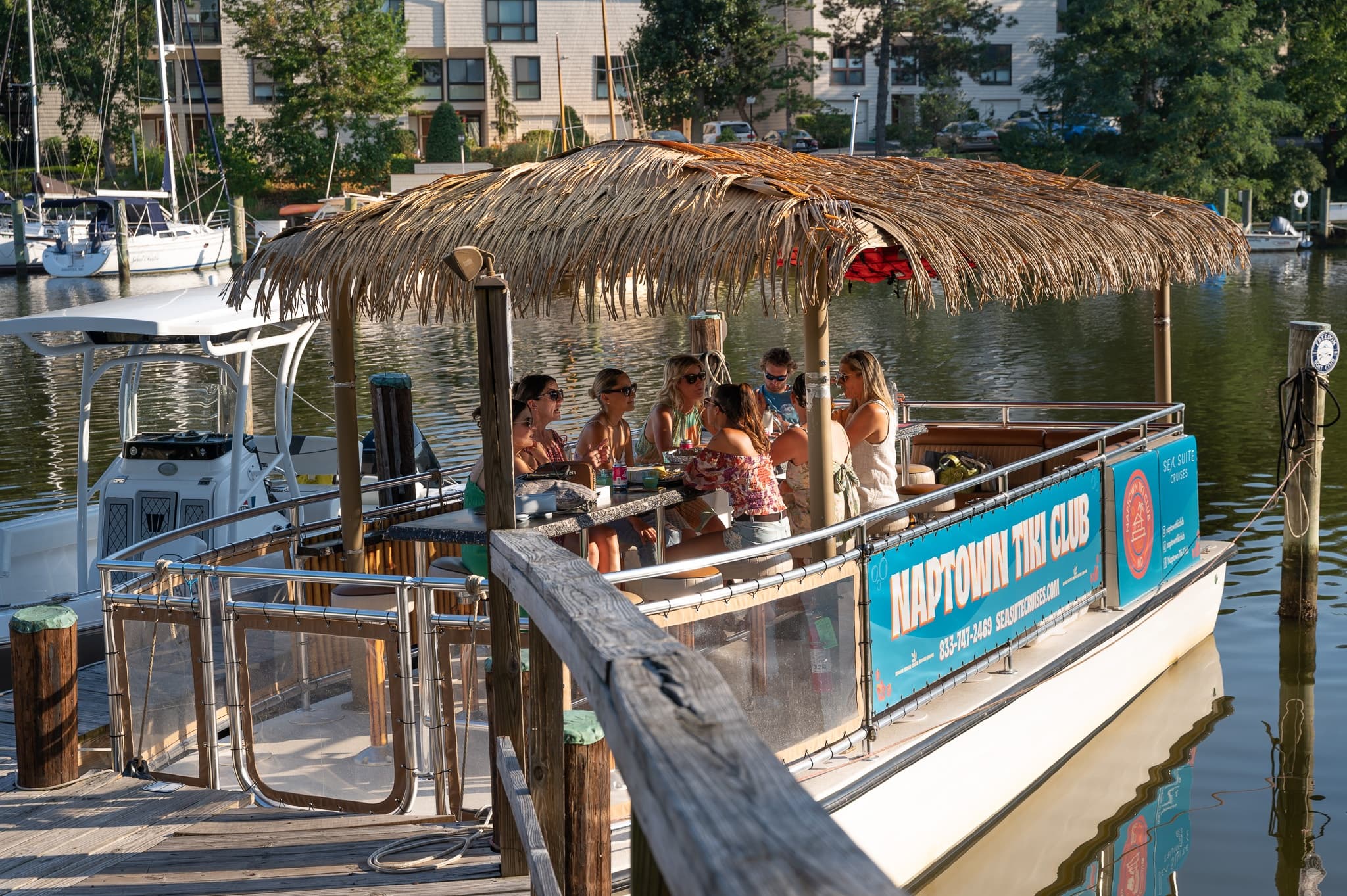 Cruise Annapolis Like Never Before: Private Tiki Club Cruises at Nautilus Point
