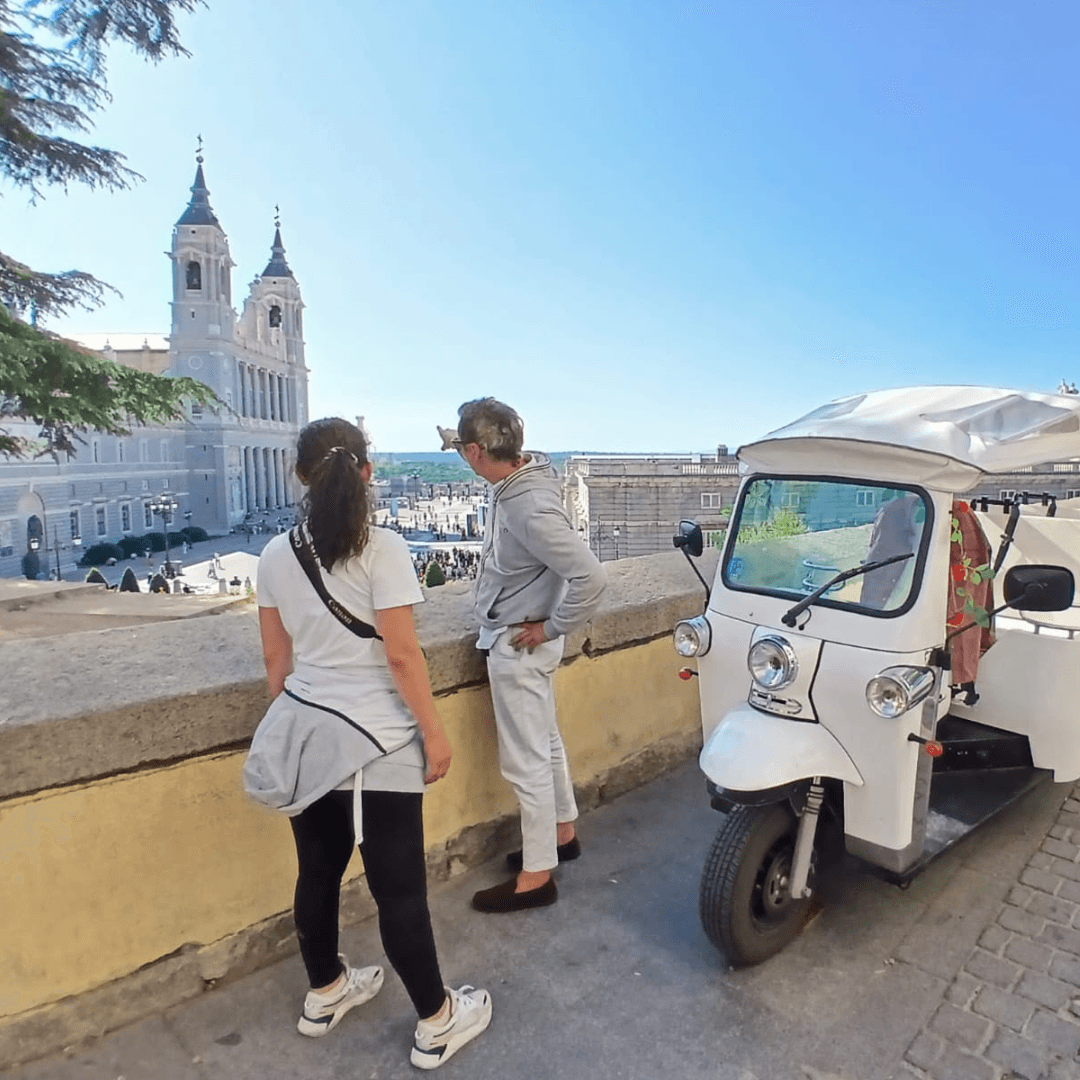 Explore Madrid’s Iconic Sights by Tuk Tuk: A 90-Minute City Adventure