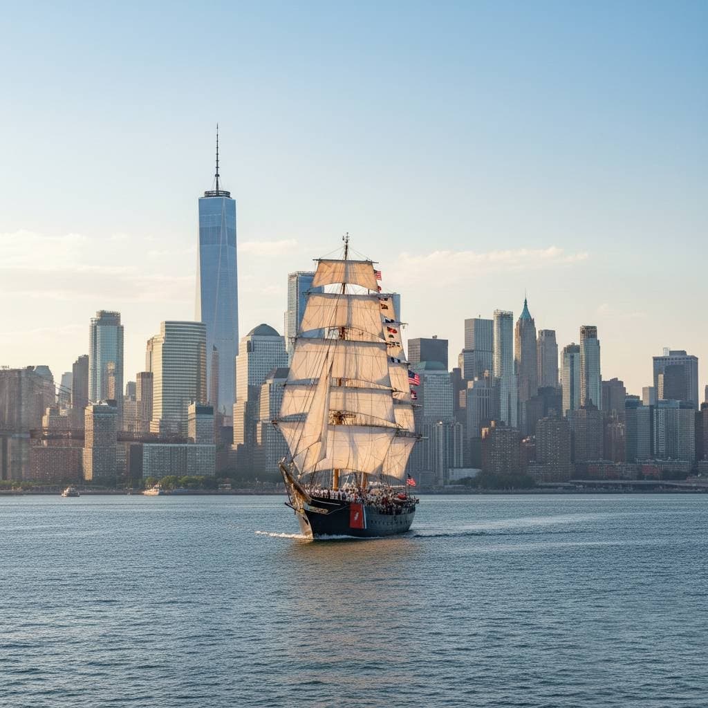Sail 4th 250 Breakfast & Lunch Tall Ships Parade Cruise — Departure from WFM Queens, NYC