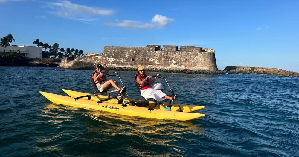 Chilliboat Waterbike Adventures with San Juan Tours