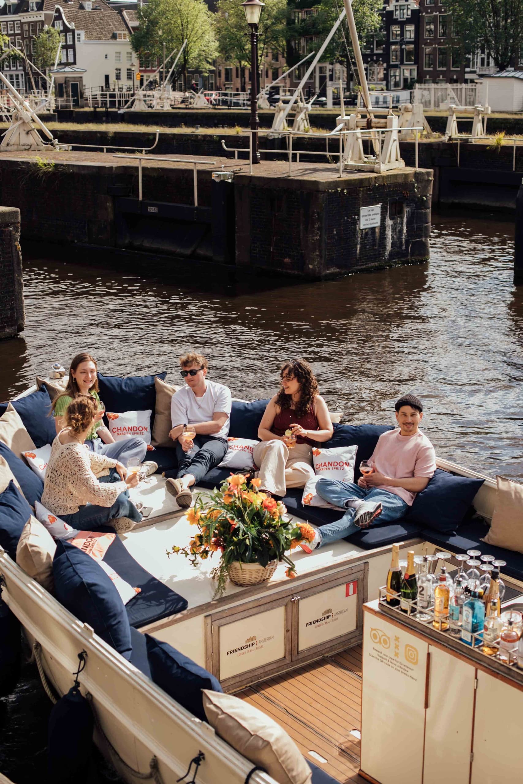 Electric Canal Cruise Through Amsterdam's Red Light District and Hidden Bridges photo 2
