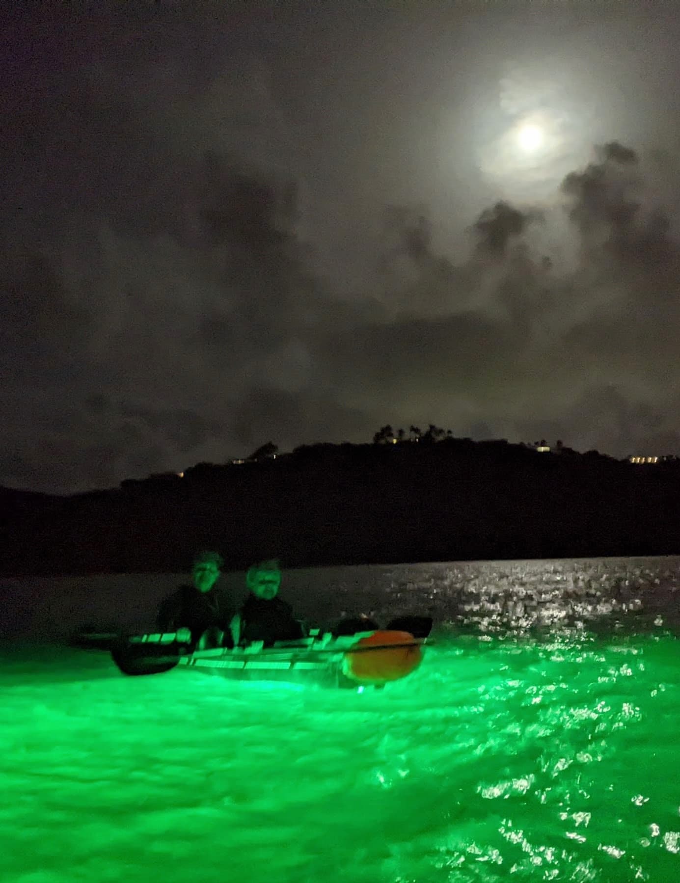 LED Moonlight Tour on Salt River, St. Croix Adventure
