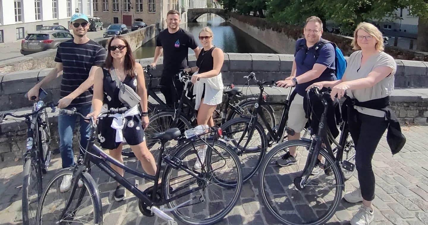 Bike Tour of Bruges with City Tours Belgium in West Vlaanderen