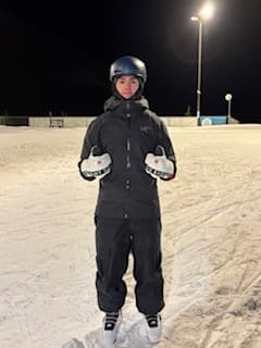 Kids Ski Lessons with Certified Instructor Rowan Nederhoff at optimisthill in Saskatoon