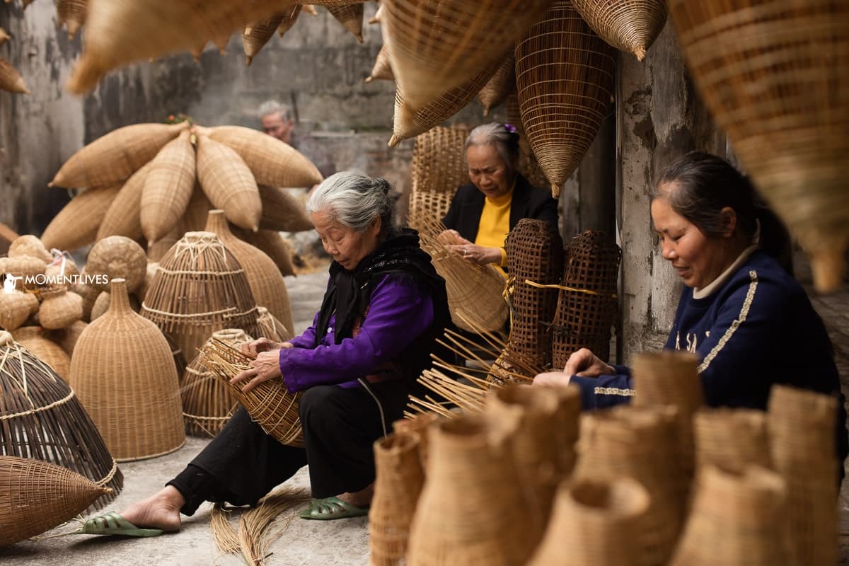 Cultural Water Activities: Hanoi Fish Trap Crafting Experience