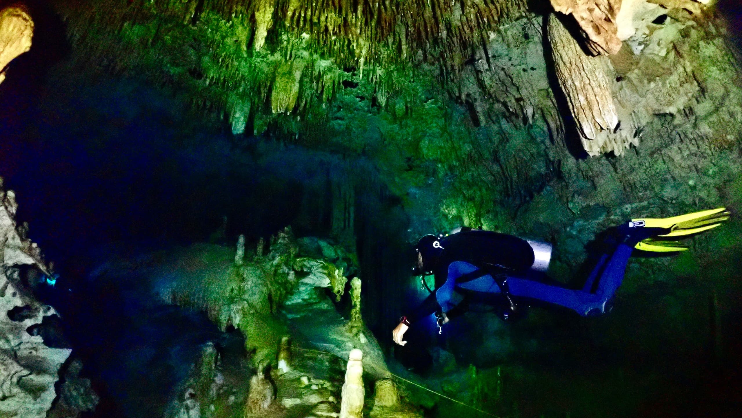 Cenote Cavern Diving with Mexidivers Tulum