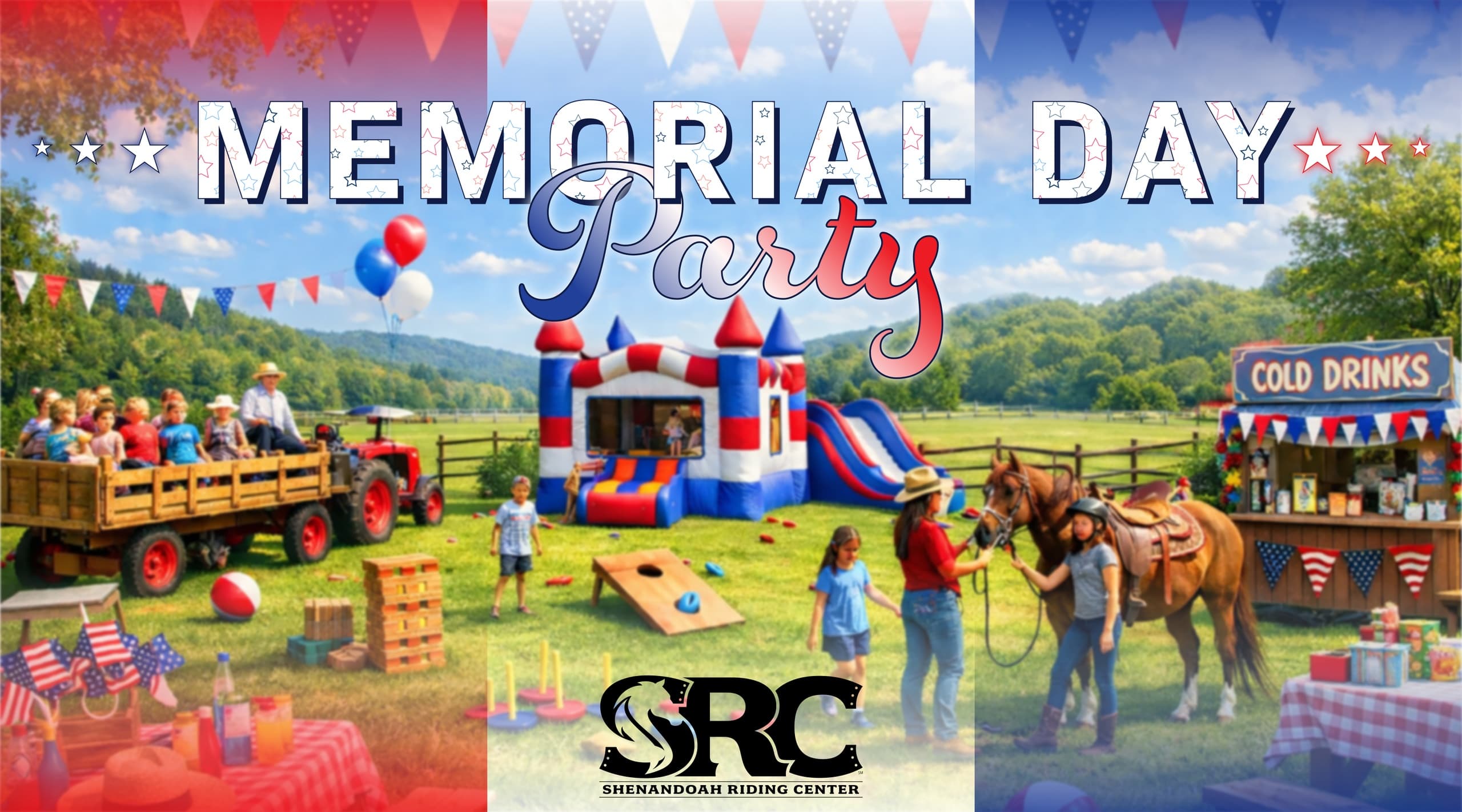 Memorial Day at Shenandoah Riding Center: Wagon Rides, Mounted Drill & Family Fun in Galena