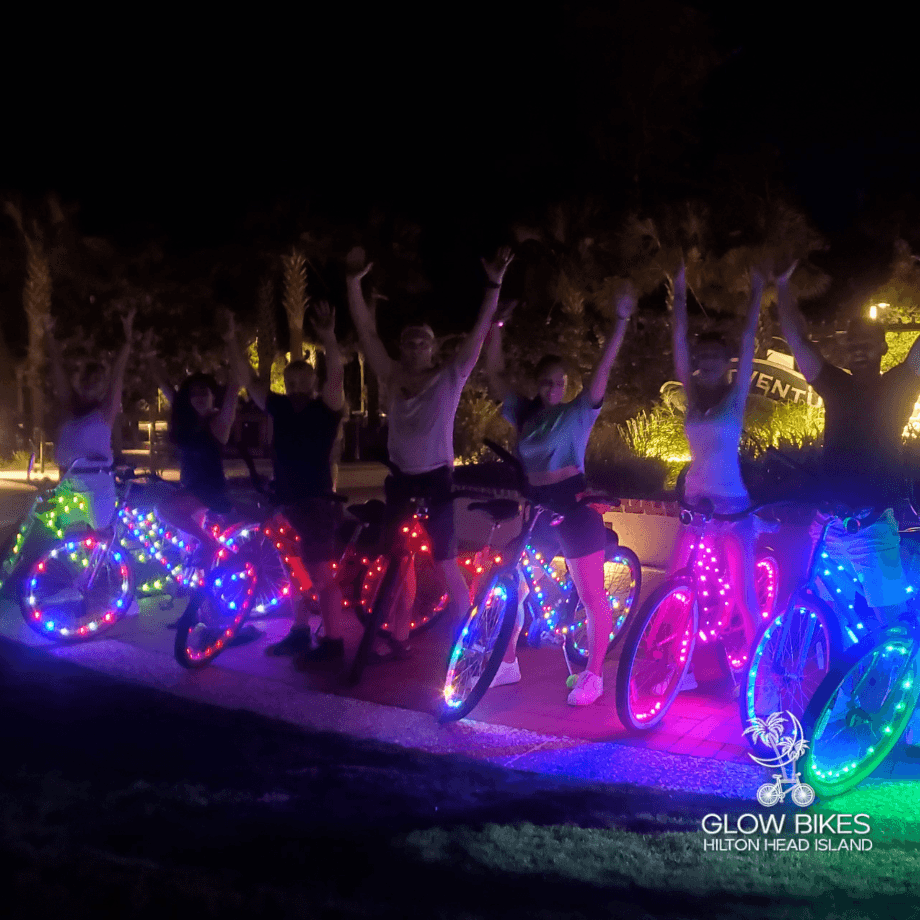 Glow Bikes Hilton Head fleet