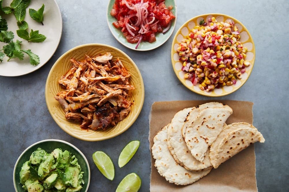 Mexican Street Food Class at The Jamie Oliver Cookery School