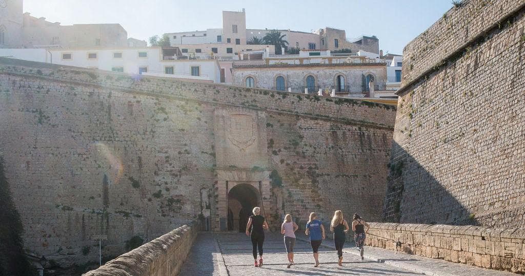 Running Tour & Ibiza Town Adventures with Full City Running