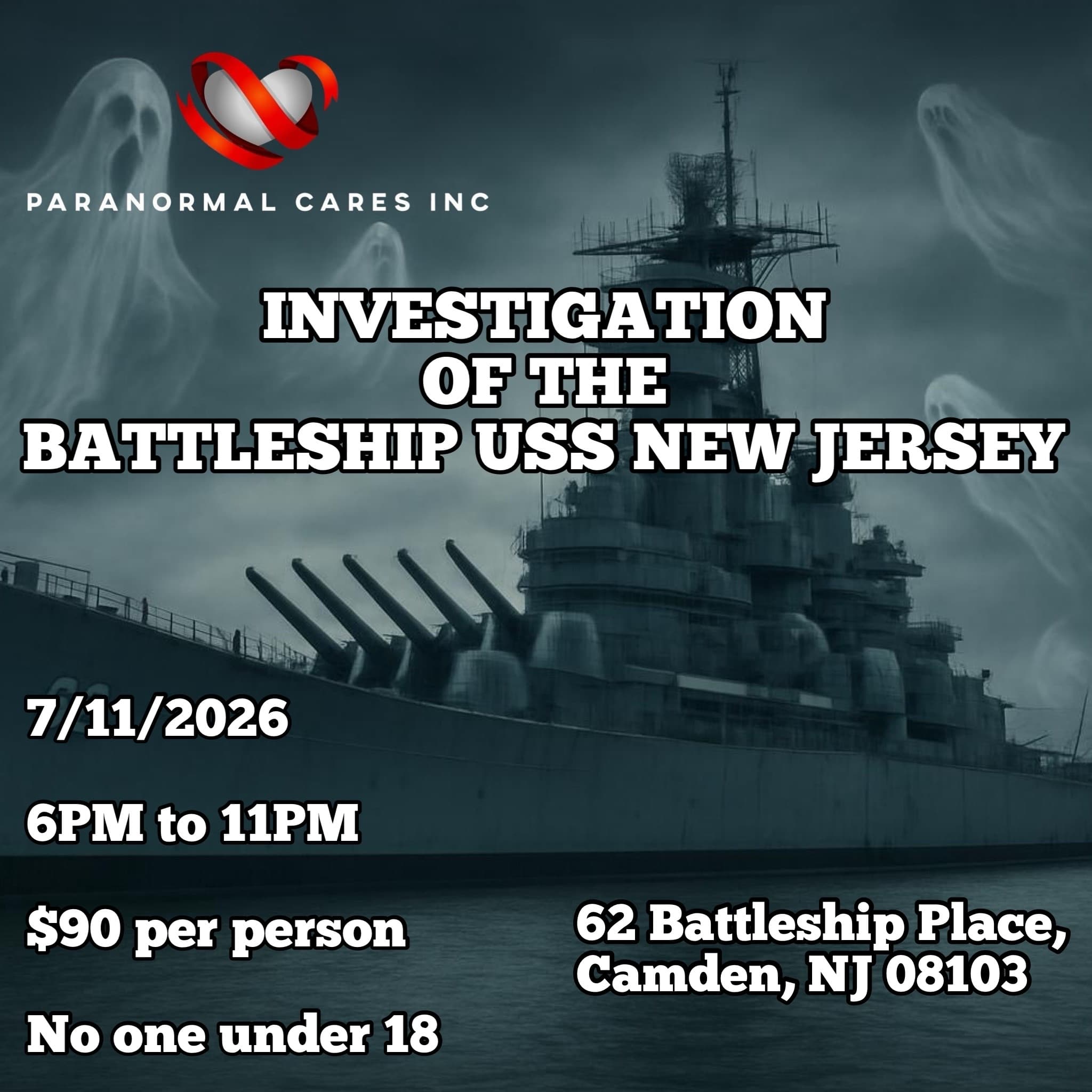 Haunted Vigil Aboard the Battleship USS New Jersey