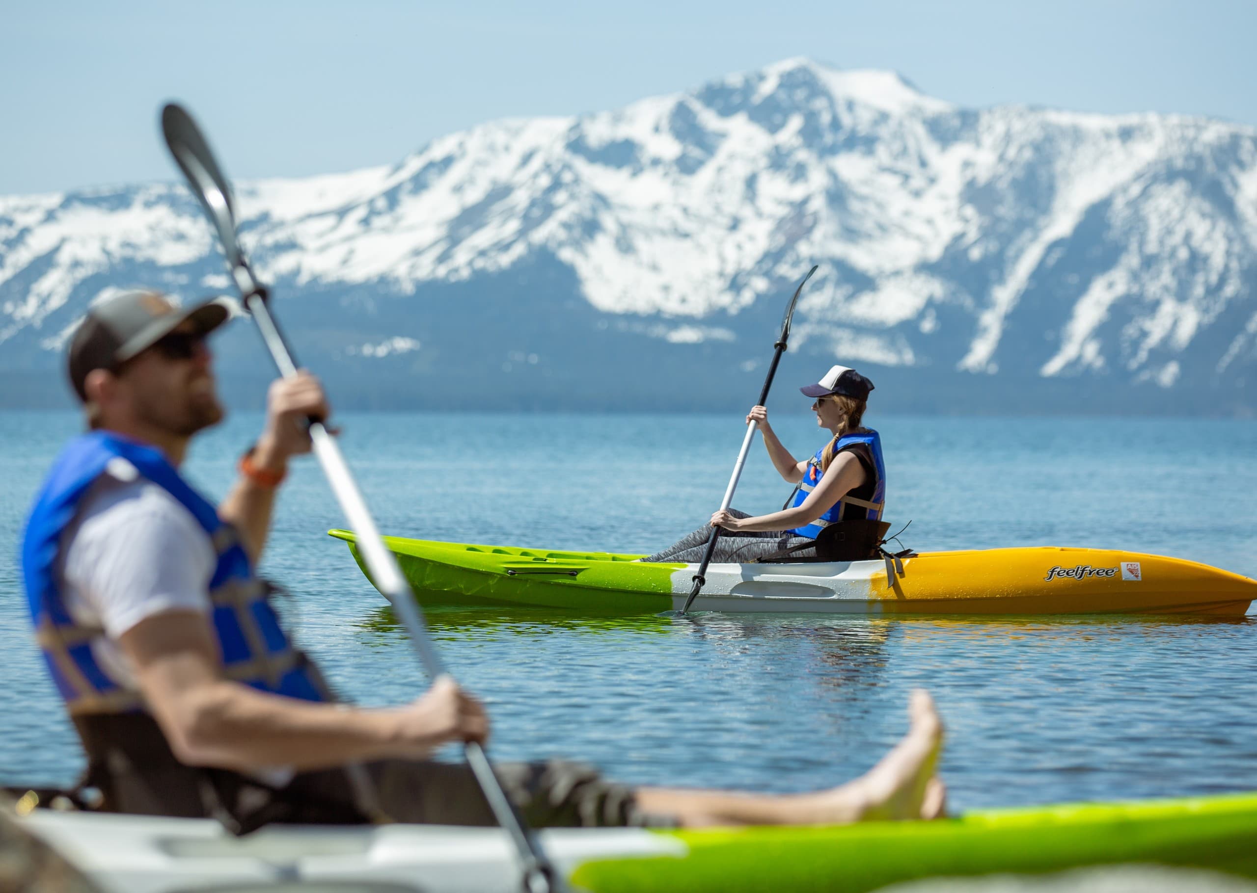 Paddle Lake Tahoe: Sit-On-Top Kayak Rentals at Zephyr Cove photo 1