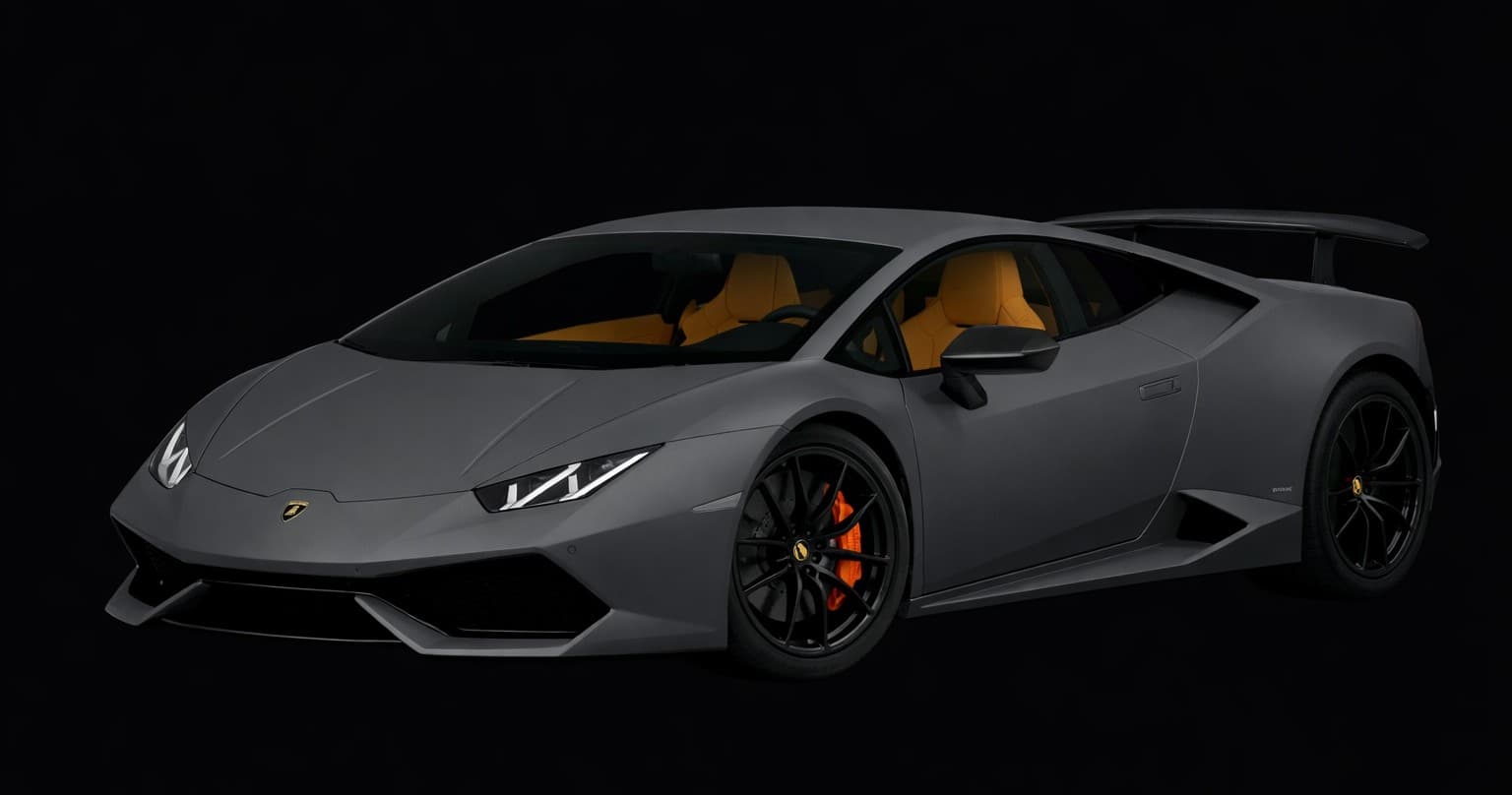 Drive a 610-HP Lamborghini Huracán in Sterling, VA — Gray with Peanut Butter Interior