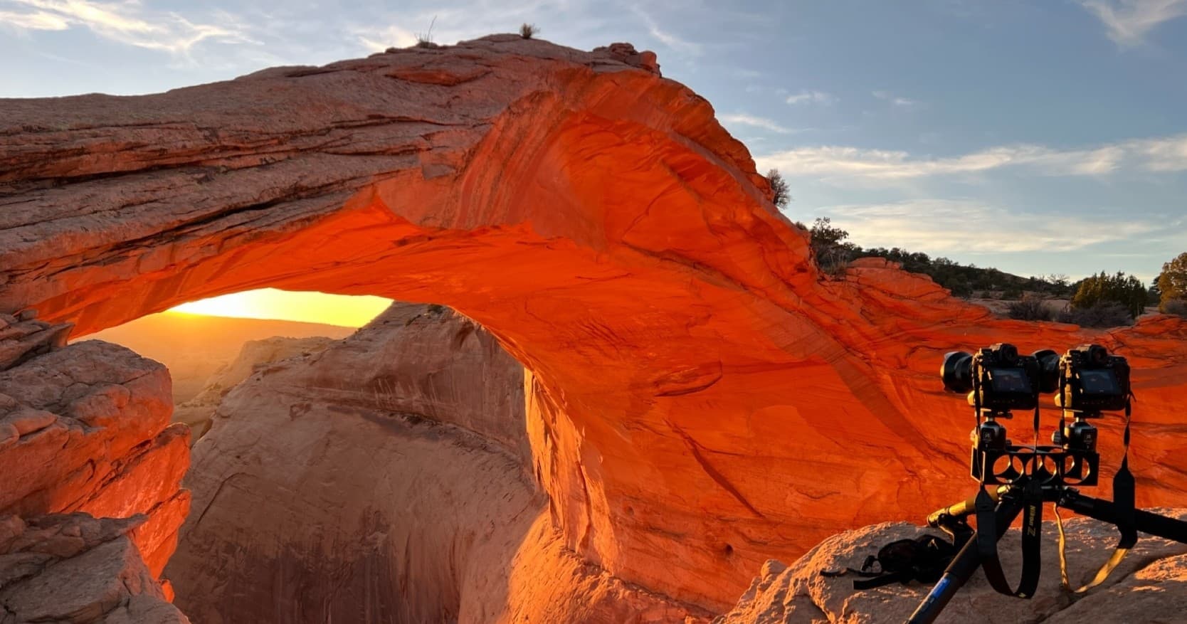 Water Activities & Eggshell Tours LLC: Sunset at Eggshell Arch