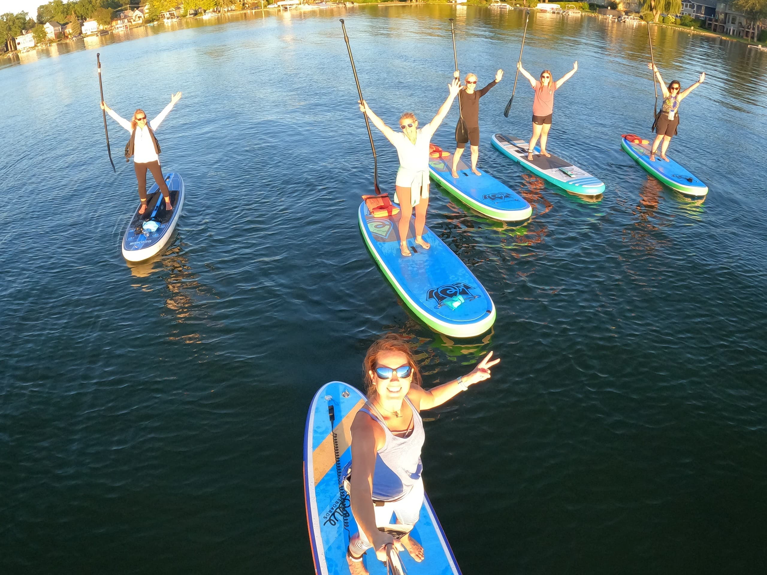 Sunset Stand-Up Paddle on Sylvan Lake: Sunday Funday Paddle